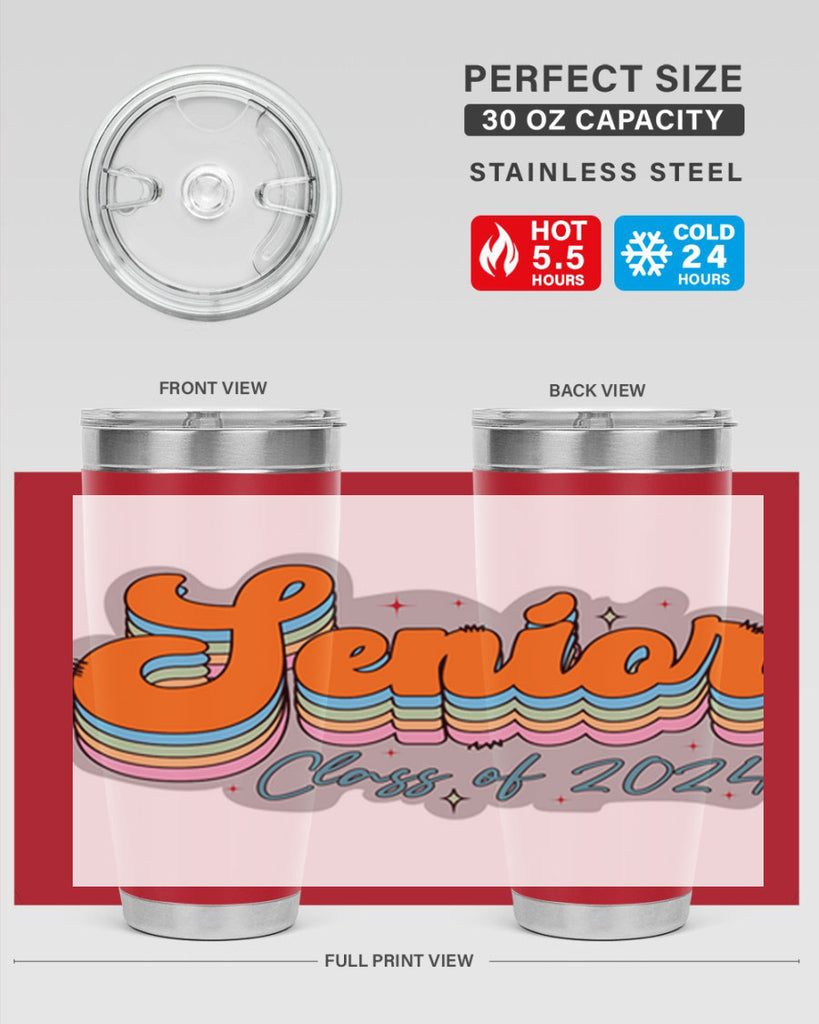 Senior class of 2024 16#- 12th grade- Tumbler