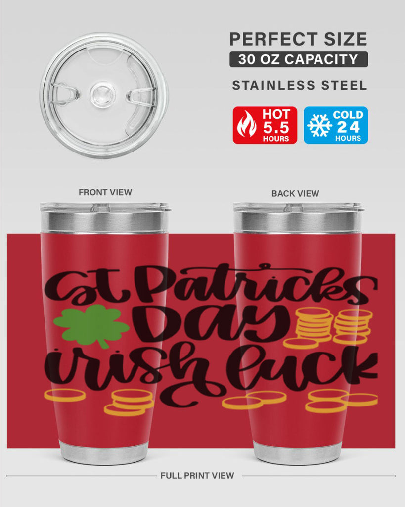 St Patricks Day Irish Luck Style 28#- St Patricks Day- Tumbler