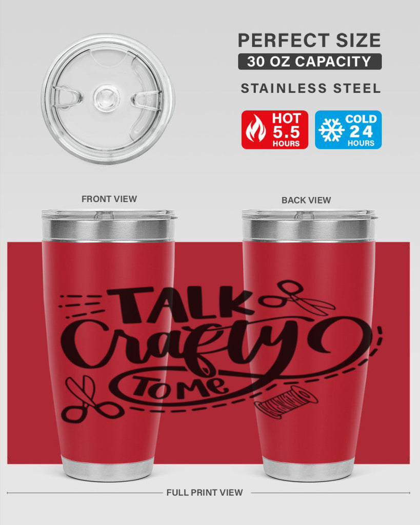 Talk Crafty Tome 7#- crafting- Tumbler