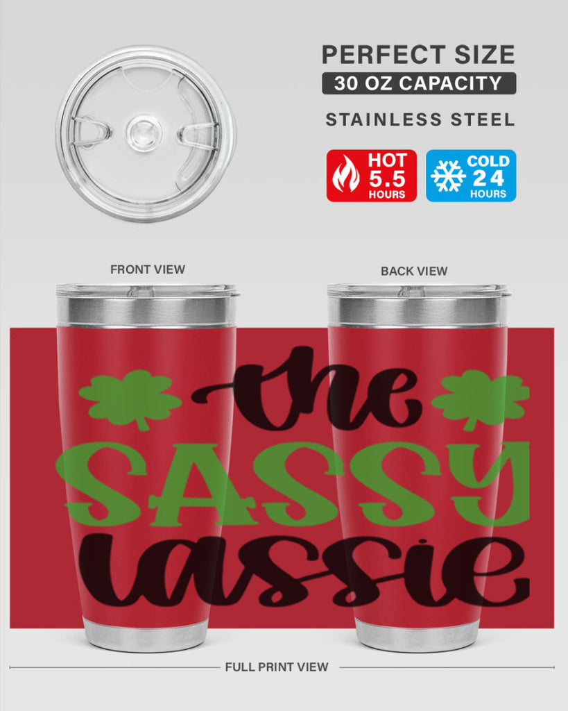 The Sassy Iassie Style 26#- St Patricks Day- Tumbler
