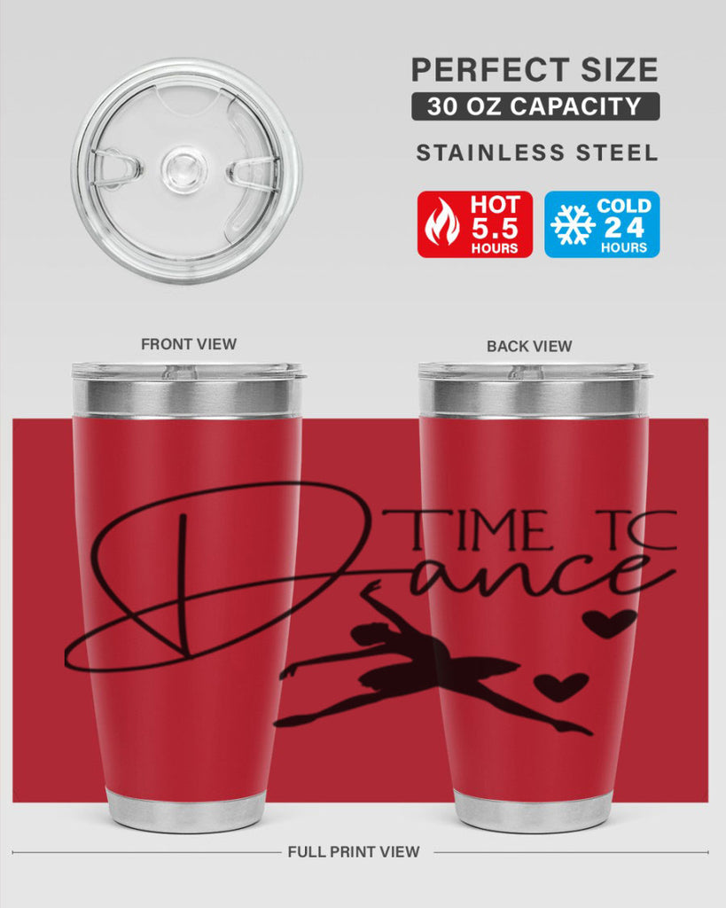 Time to Dance 85#- ballet- Tumbler