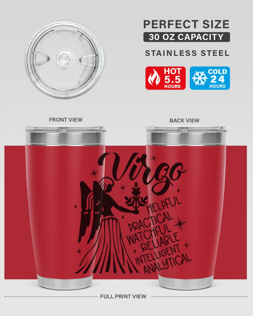 Virgo 533#- zodiac- Tumbler