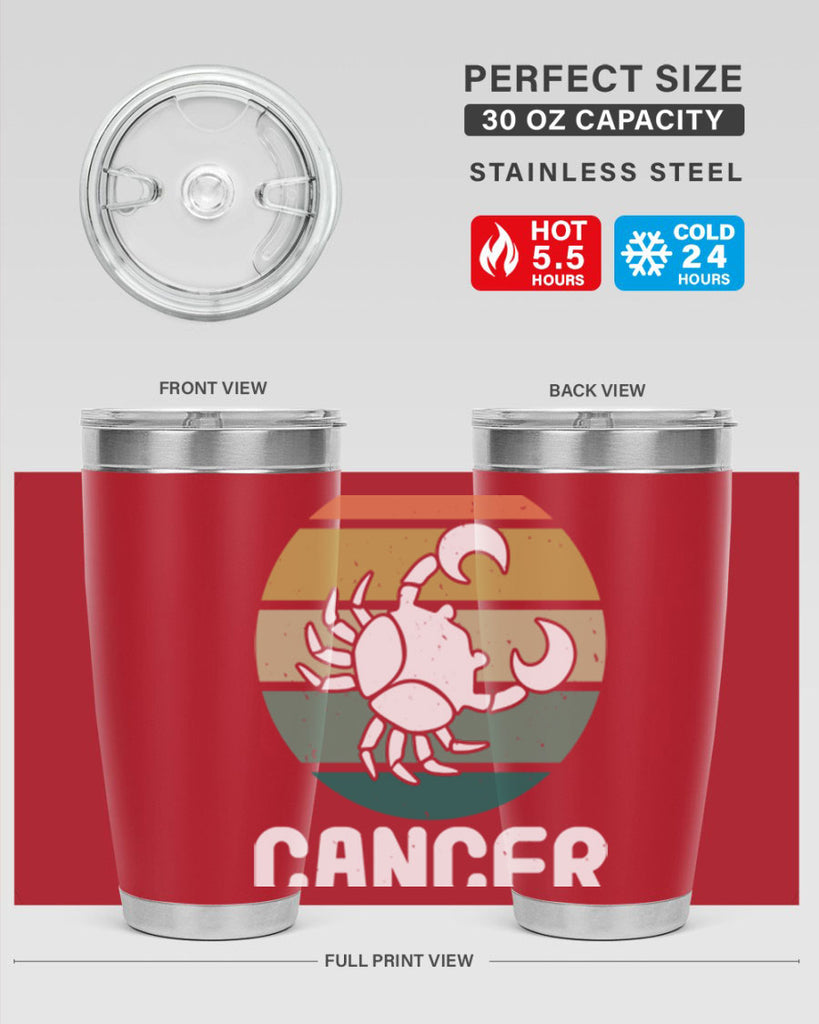 cancer 165#- zodiac- Tumbler