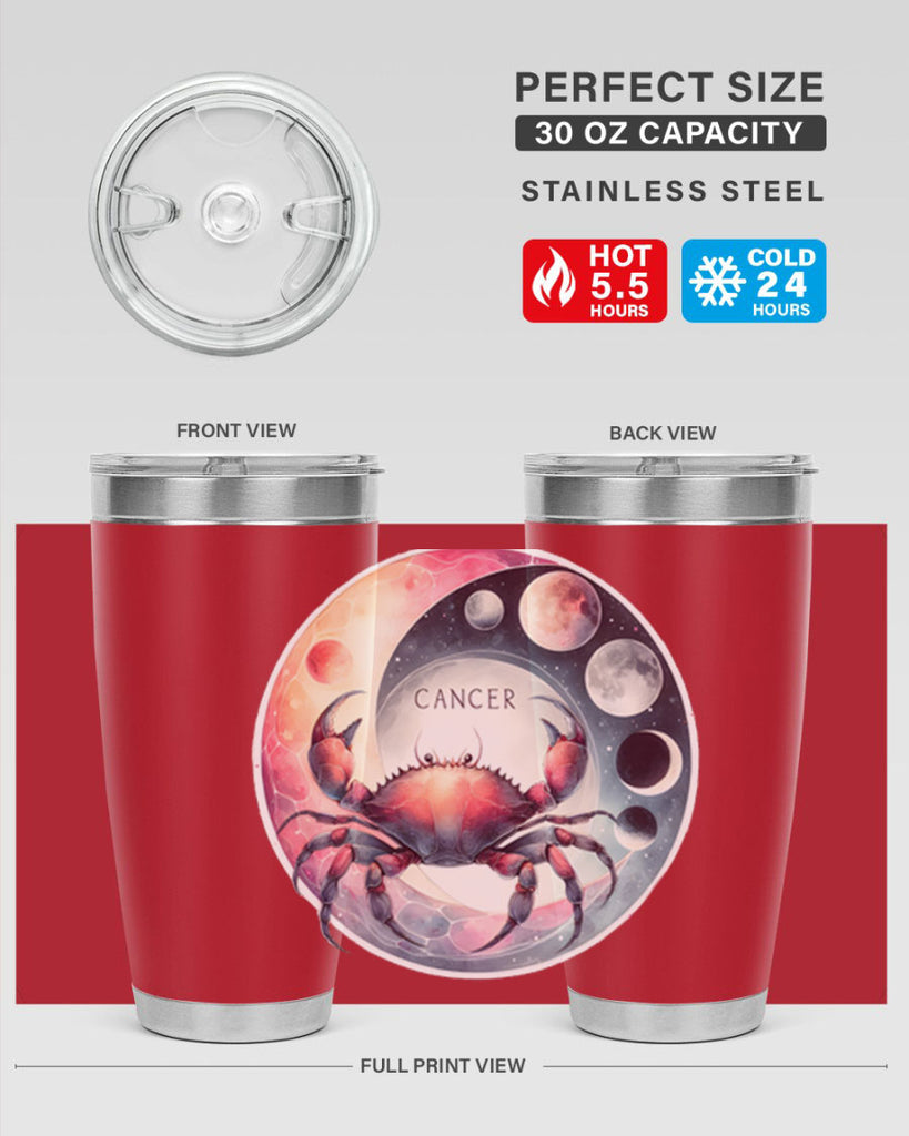 cancer 166#- zodiac- Tumbler