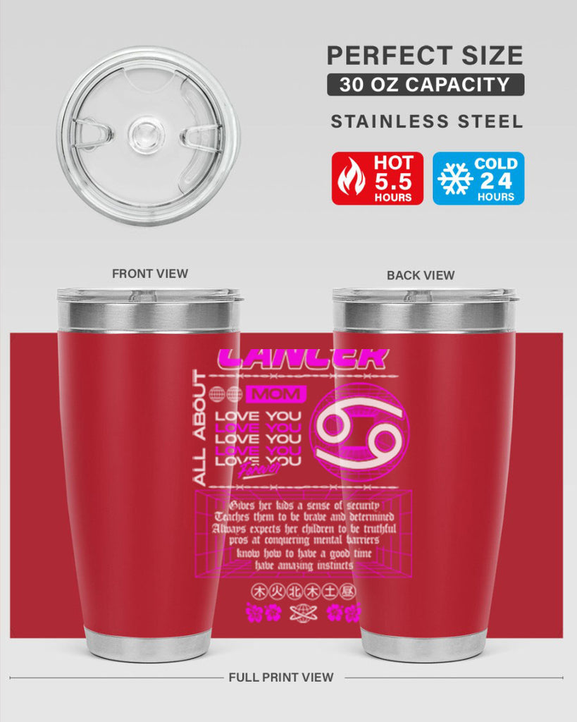 cancer 176#- zodiac- Tumbler