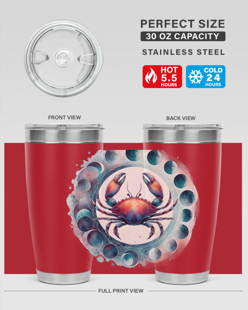 cancer 179#- zodiac- Tumbler