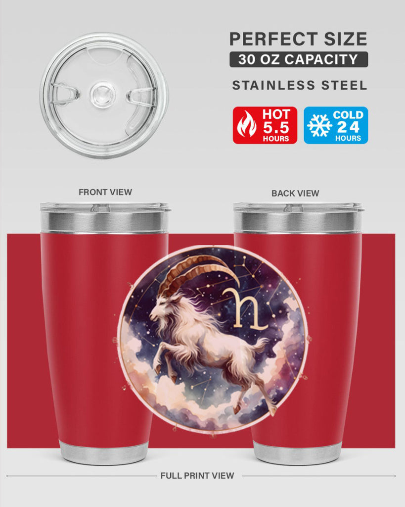 capricorn 211#- zodiac- Tumbler