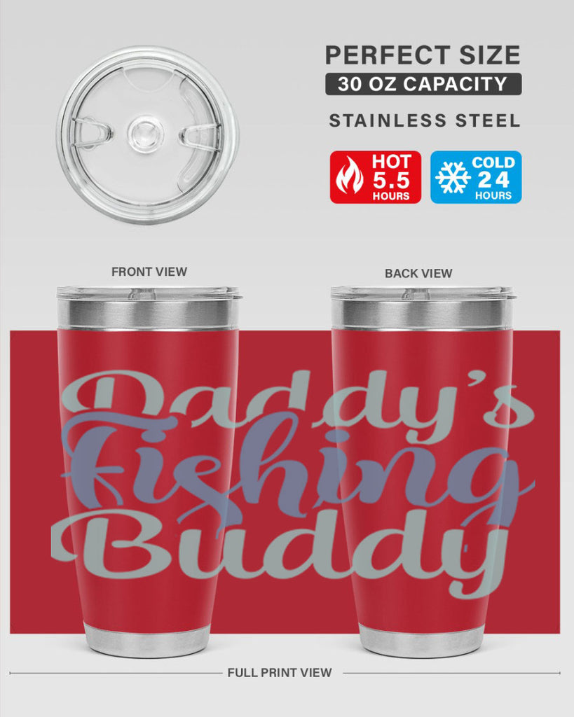 daddys fishing buddy 225#- fishing- Tumbler