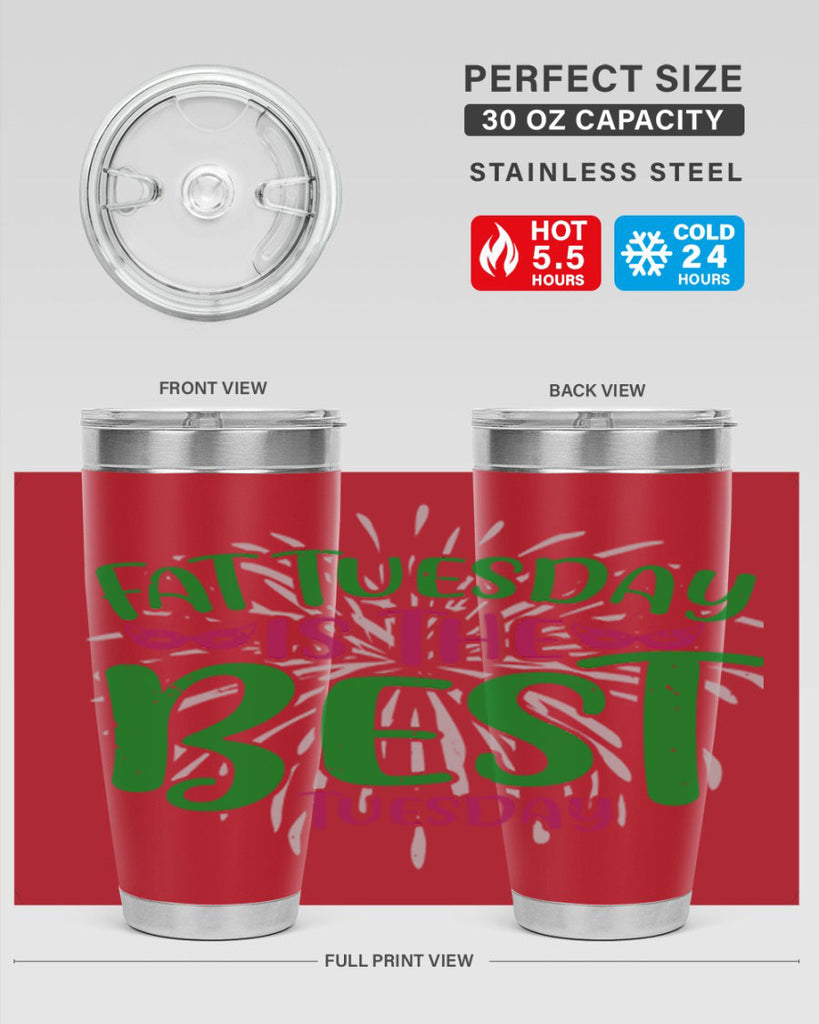 fat tuesday is the best tuesday 88#- mardi gras- Tumbler