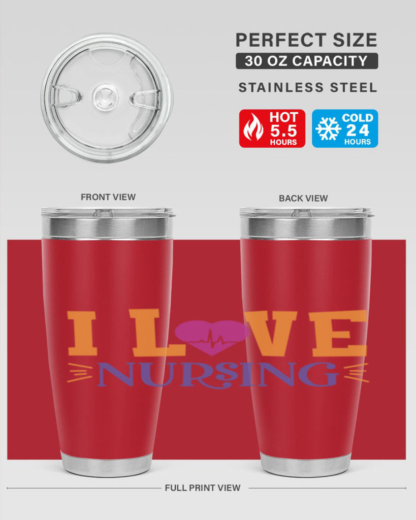 i love nursing Style Style 173#- nurse- tumbler