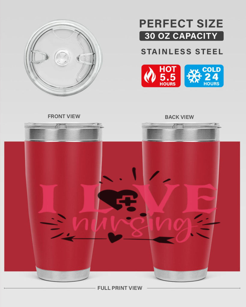 i love nursing Style Style 174#- nurse- tumbler