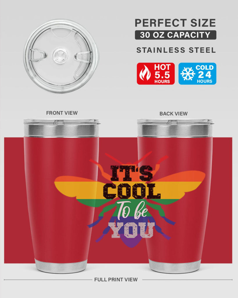 pride bee cool 70#- lgbt- Tumbler