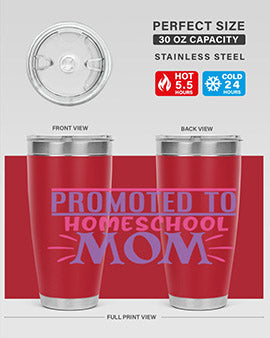 promoted to homeschool mom Style 49#- corona virus- Tumbler