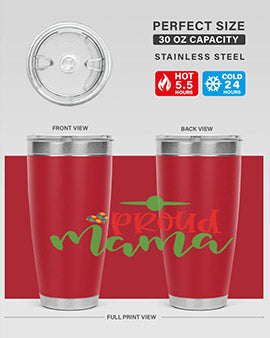 proud mama Style 38#- autism- Tumbler