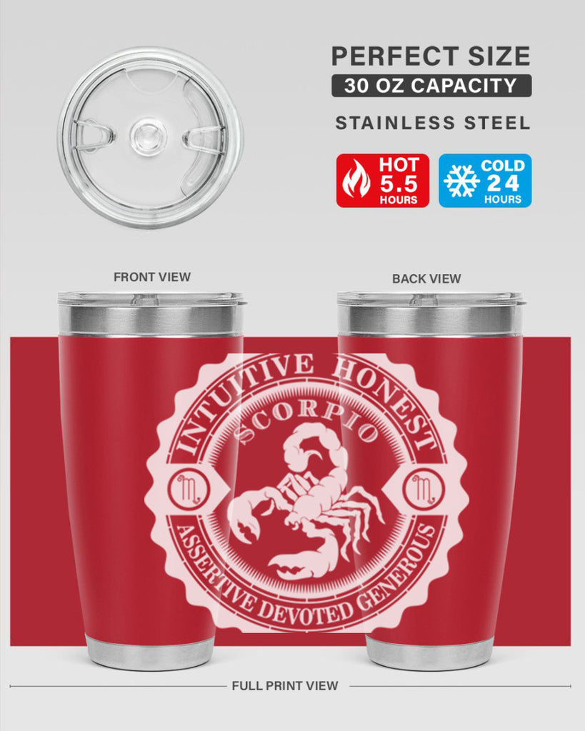 scorpio 32#- zodiac- Tumbler