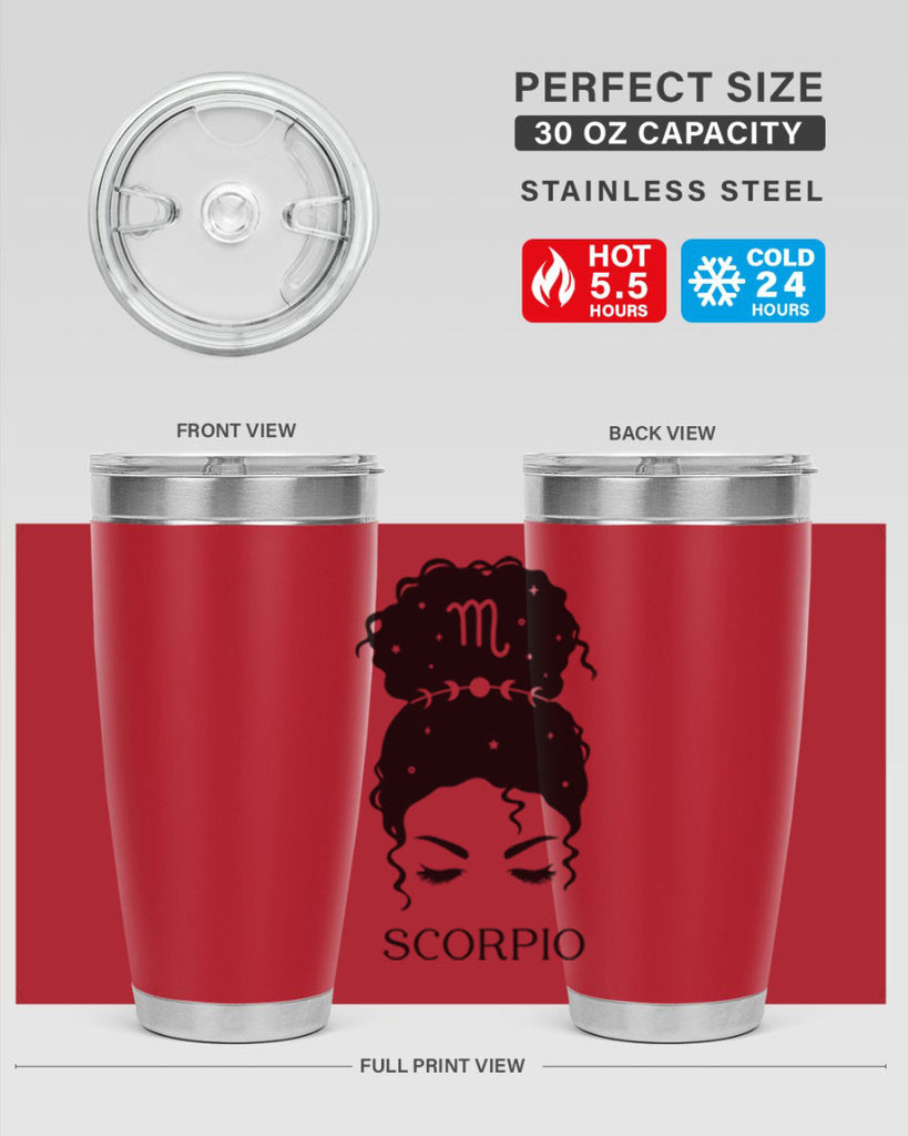 scorpio 453#- zodiac- Tumbler