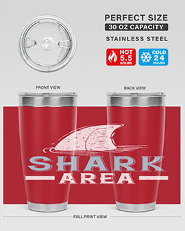 shark area Style 44#- shark  fish- Tumbler
