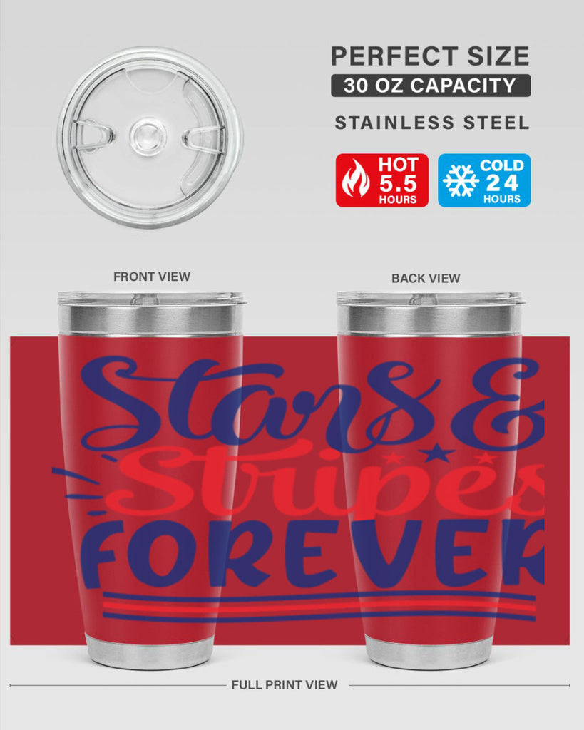 stars stripes forever Style 74#- Fourt Of July- Tumbler