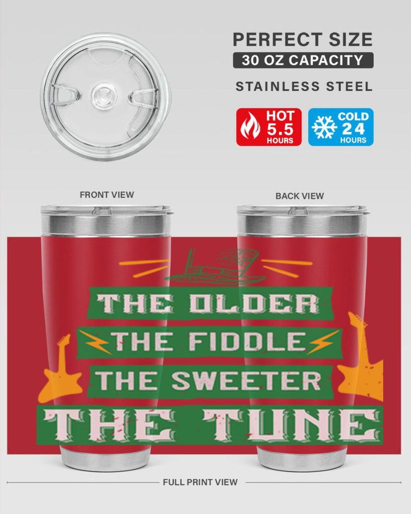 the older the fiddle the sweetrt the tune Style 9#- St Patricks Day- Tumbler