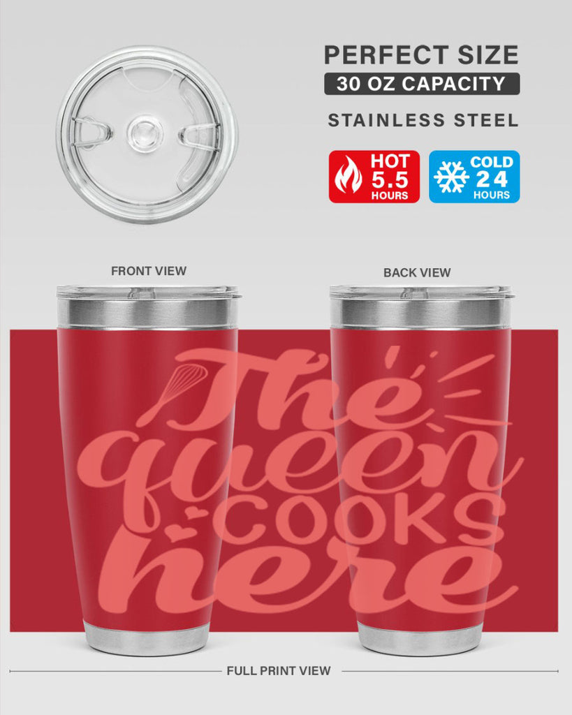 the queen cooks here 9#- kitchen- Tumbler