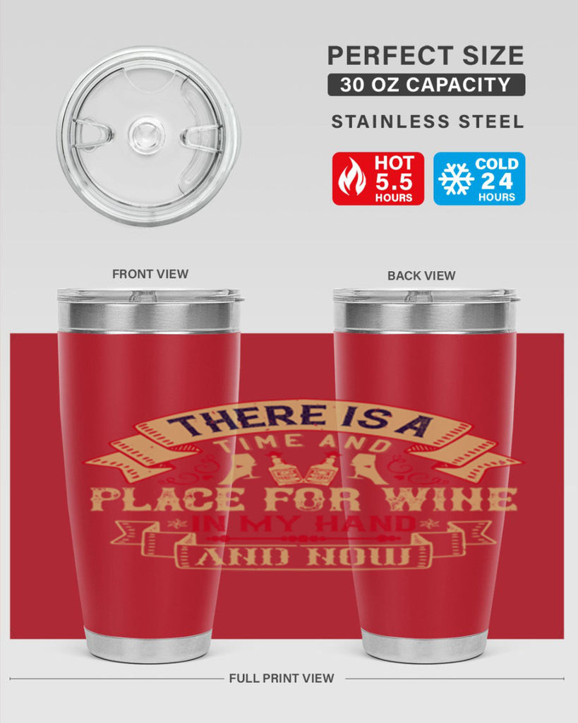 there is a time and place for wine in my hand and now 26#- drinking- Tumbler