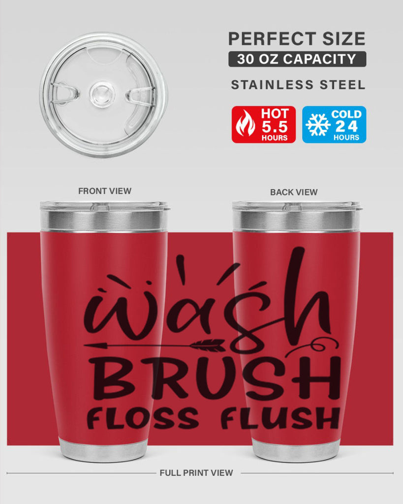 wash brush floss flush 73#- kitchen- Tumbler