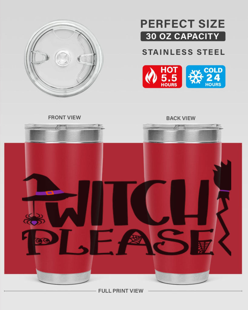 witch please 8#- halloween- Tumbler