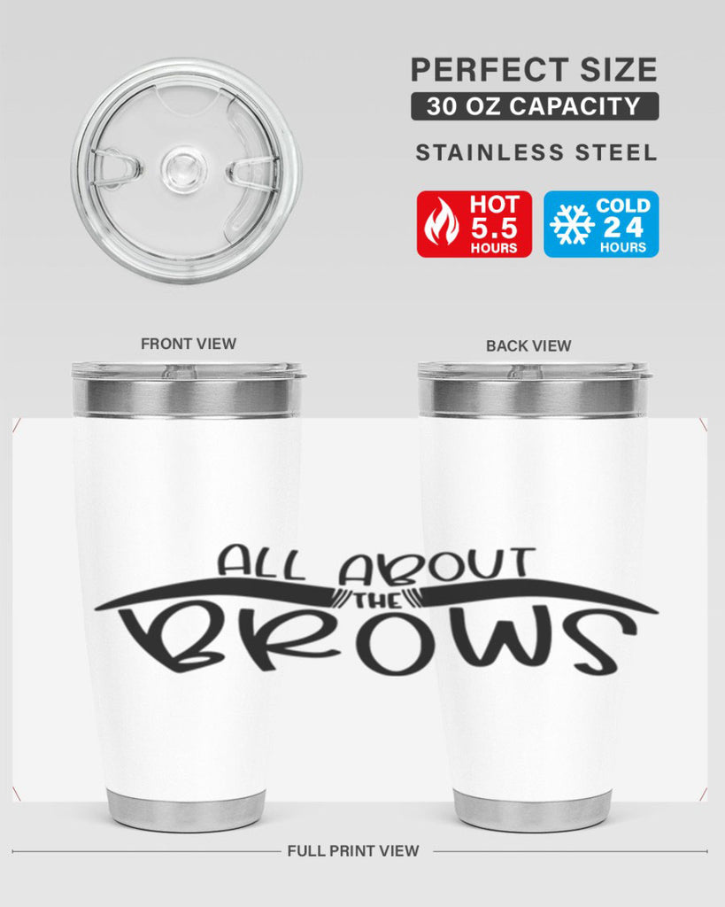 All About The Brows Style 147#- make up- Tumbler