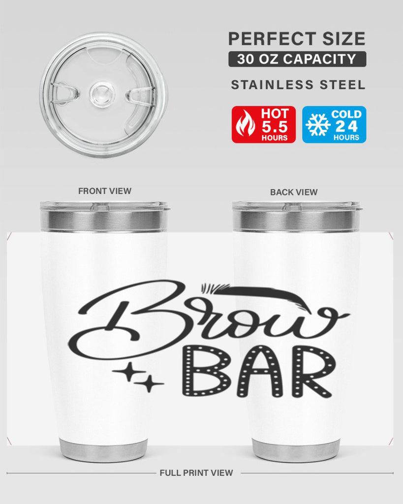 Brow Bar Style 125#- make up- Tumbler