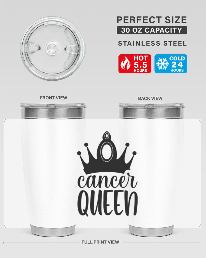Cancer queen 160#- zodiac- Tumbler