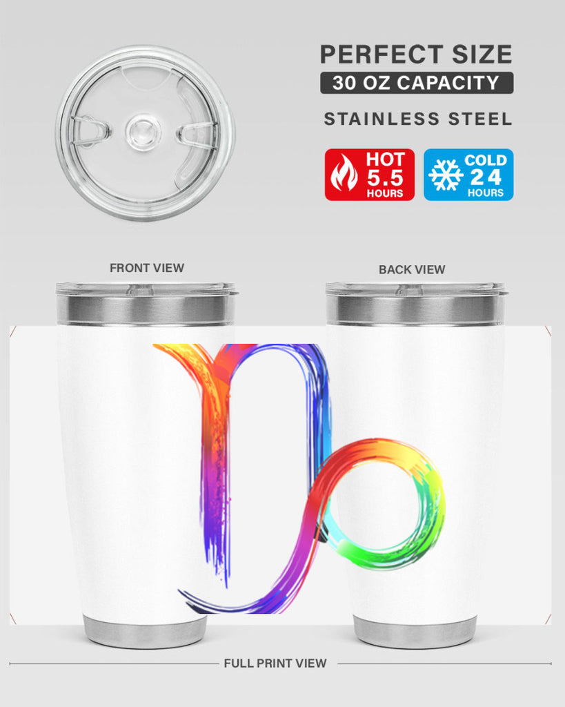 Capricorn 187#- zodiac- Tumbler