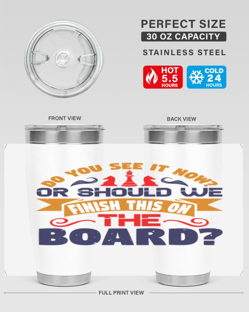 Do you see it now Or should we finish this on the board 2#- chess- Tumbler