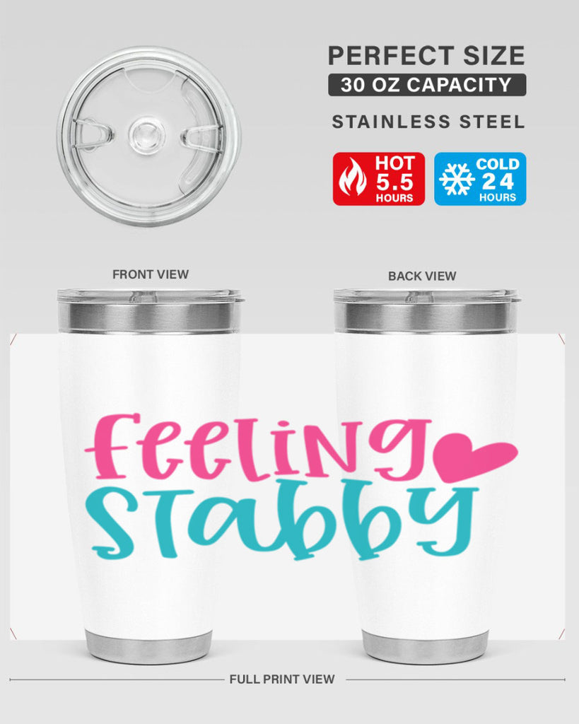 Feeling Stabby Nurse Style 386#- nurse- tumbler