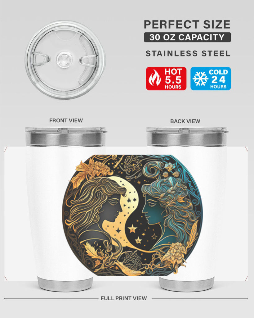 Gemini 216#- zodiac- Tumbler