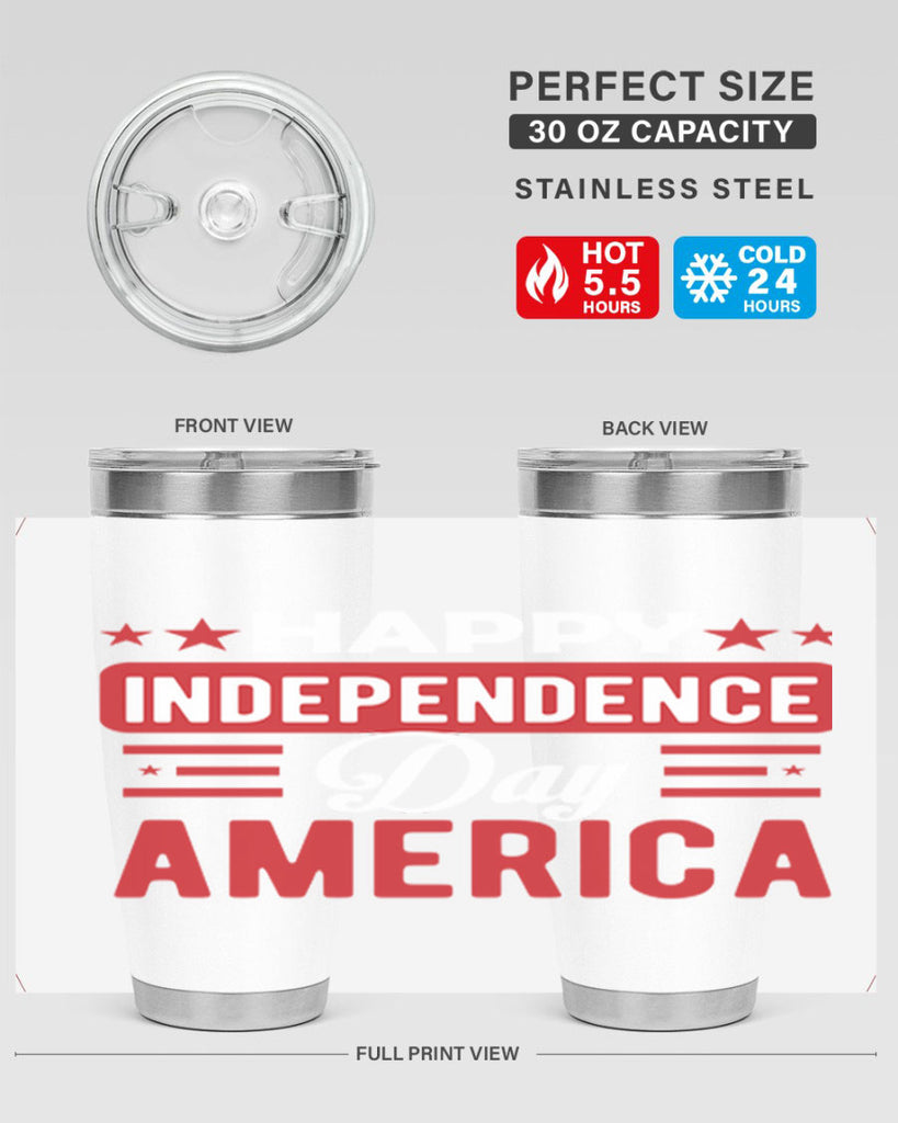 Happy independece day America Style 103#- Fourt Of July- Tumbler