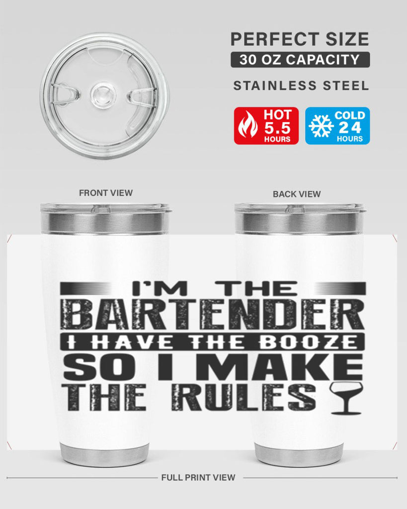 I’m the bartender Style 14#- bartender- tumbler