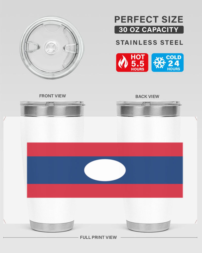 Laos 105#- world flags- Tumbler