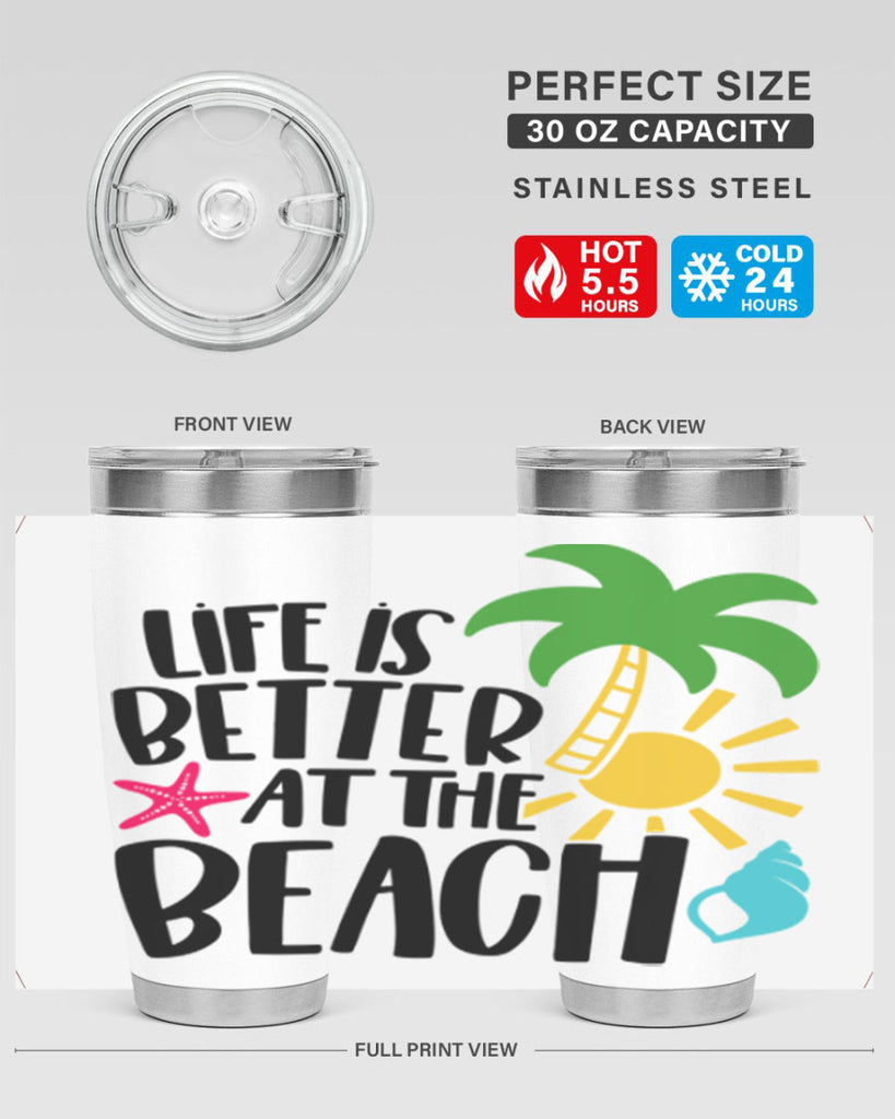 Life Is Better At The Beach Style 34#- summer- Tumbler