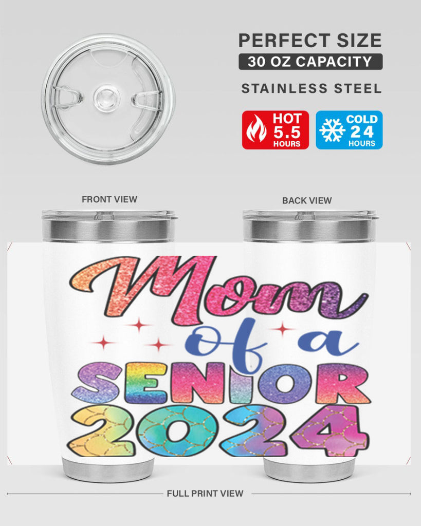 Mom of a senior 2024 4#- 12th grade- Tumbler