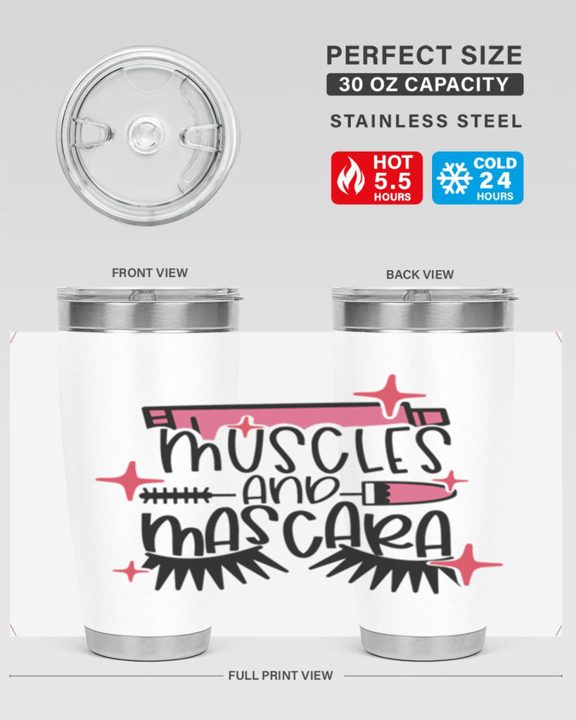Muscles And Mascara Style 36#- make up- Tumbler