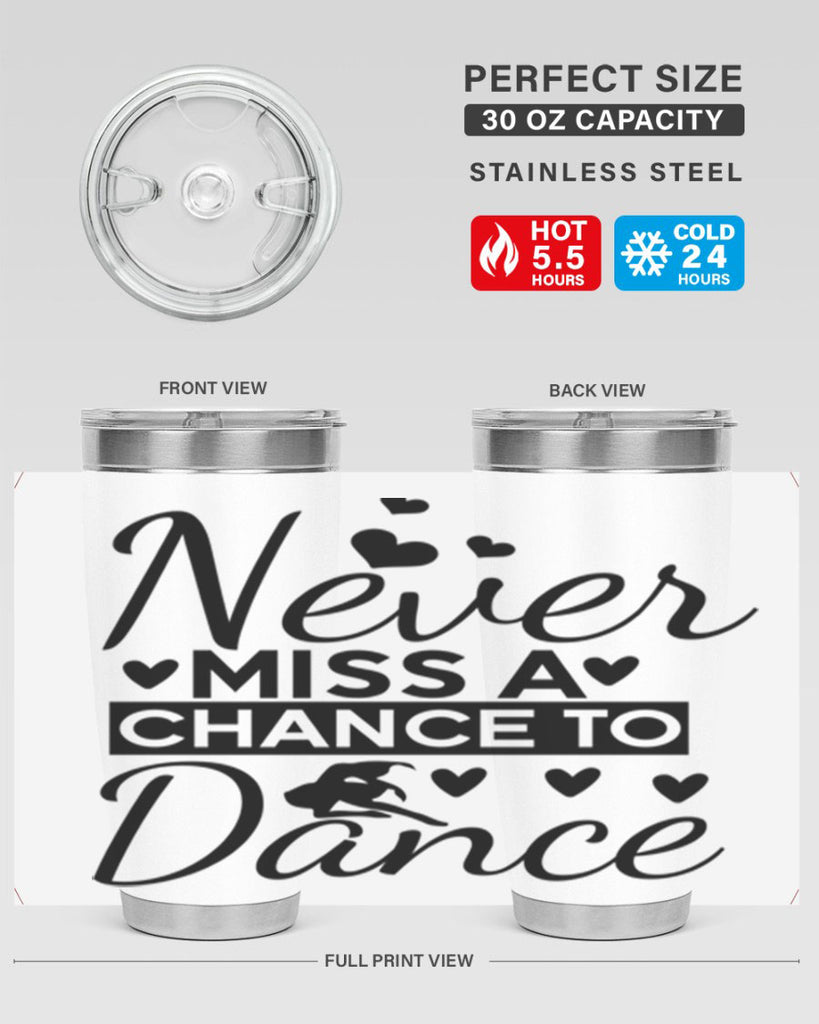 Never Miss a Chance to Dance 65#- ballet- Tumbler