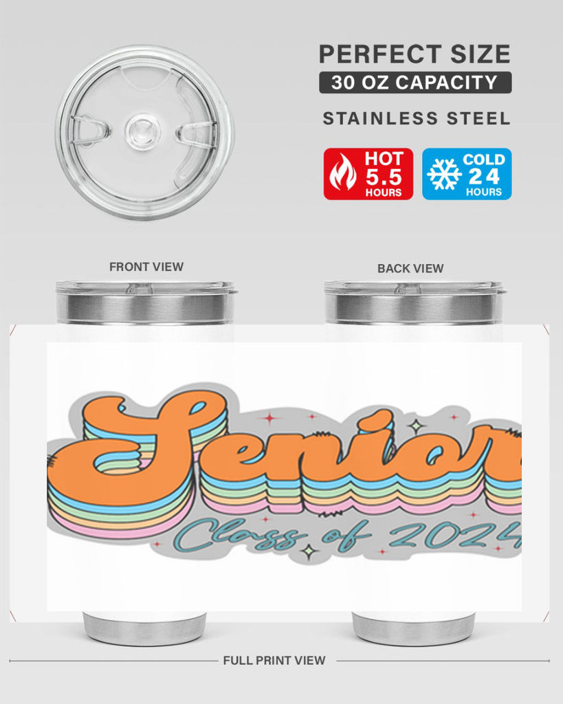 Senior class of 2024 16#- 12th grade- Tumbler