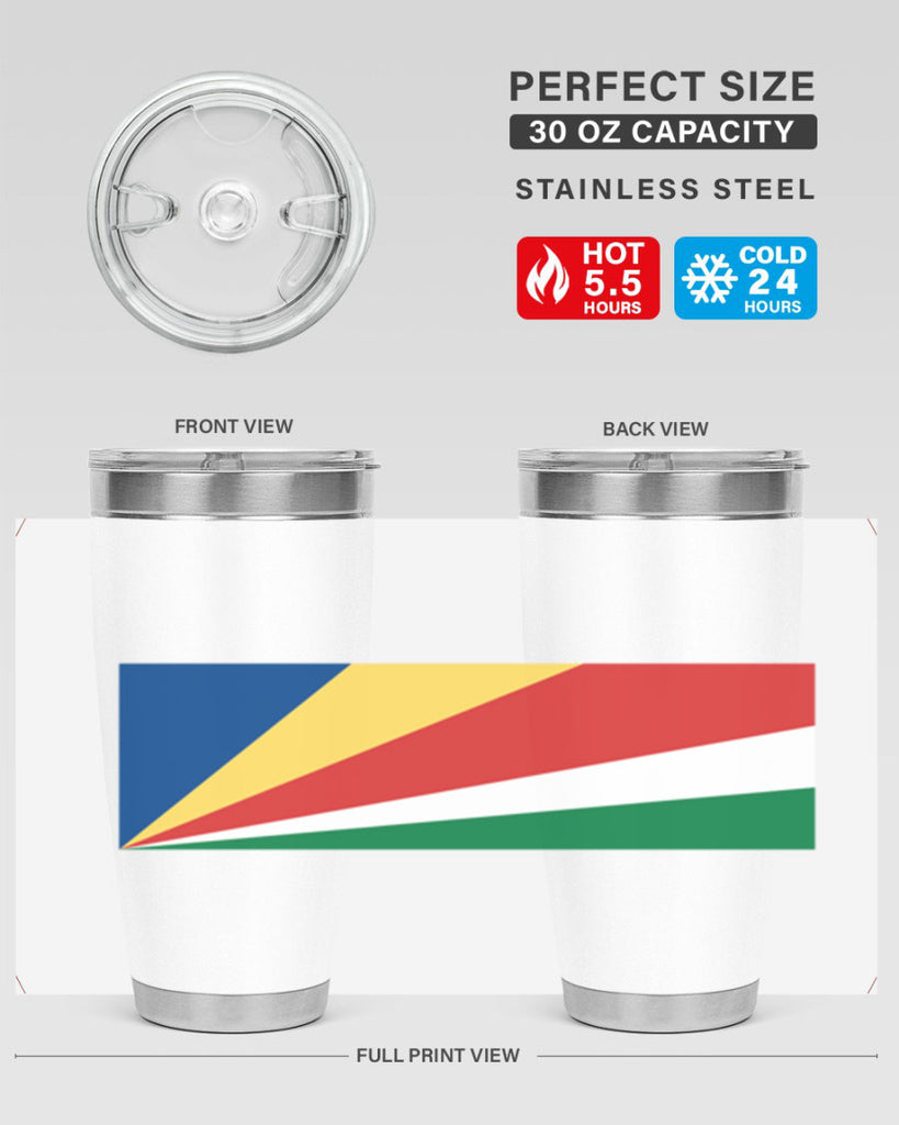 Seychelles 43#- world flags- Tumbler