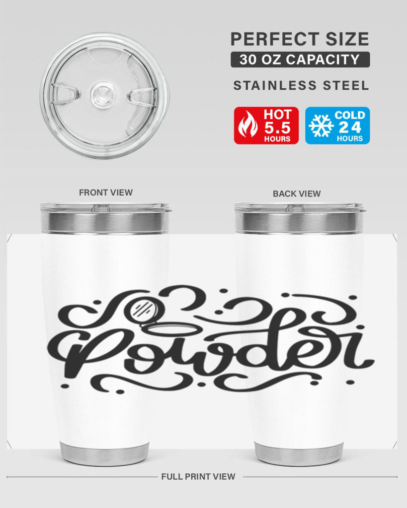 SinglePowder Style 24#- make up- Tumbler