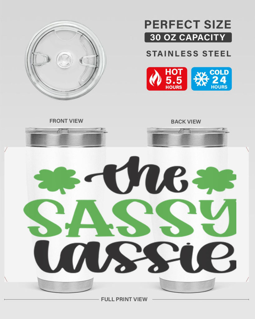 The Sassy Iassie Style 26#- St Patricks Day- Tumbler