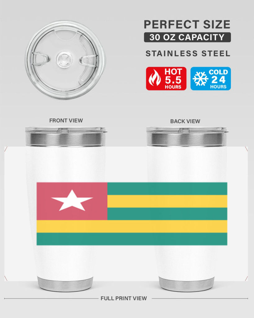 Togo 21#- world flags- Tumbler