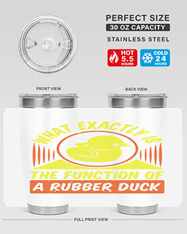 What exactly is the function of a rubber duck Style 10#- duck- Tumbler