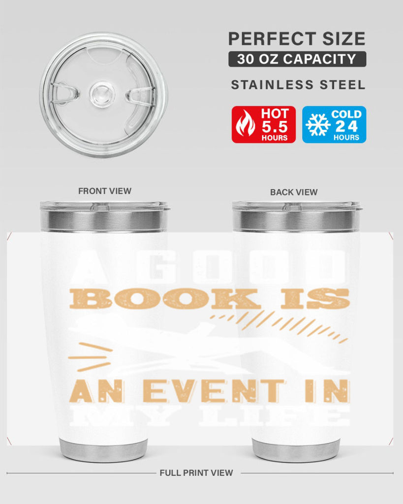 a good book is an event in my life 78#- reading- Tumbler
