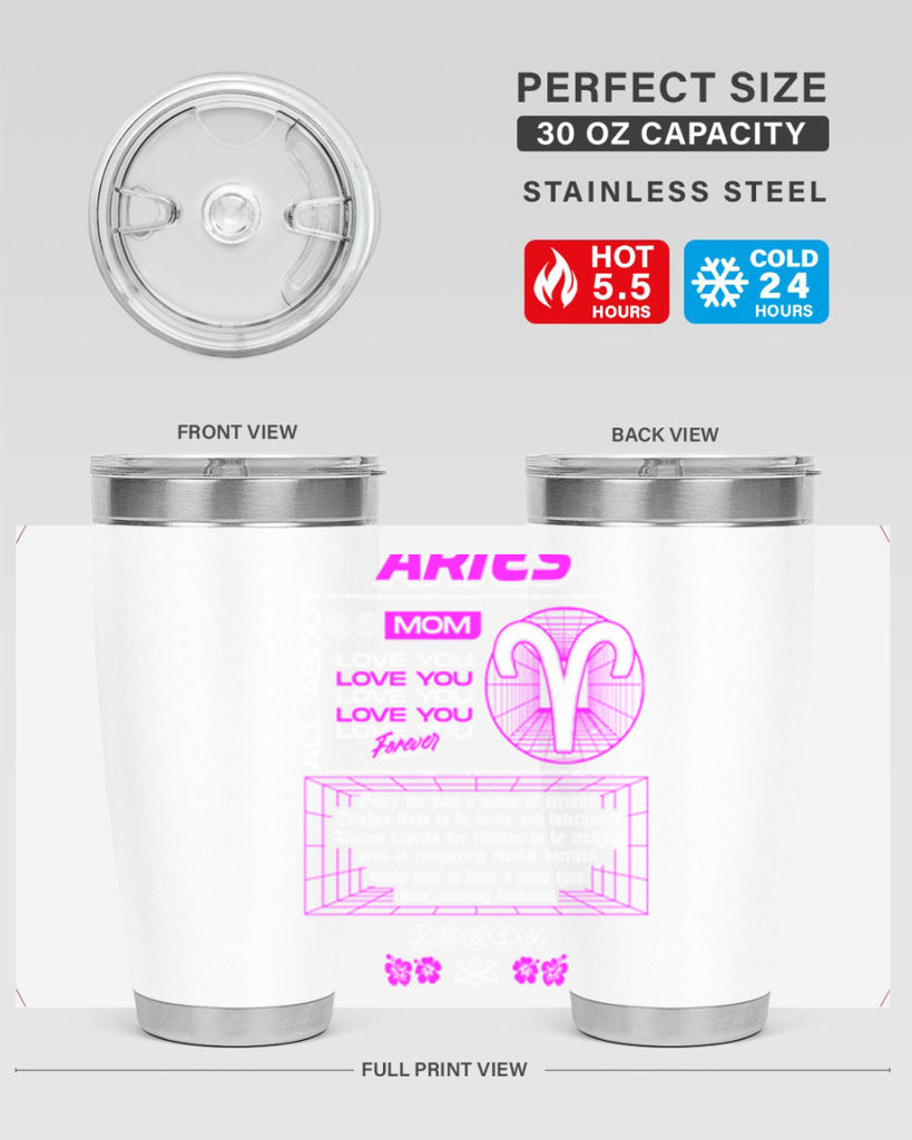 aries 138#- zodiac- Tumbler