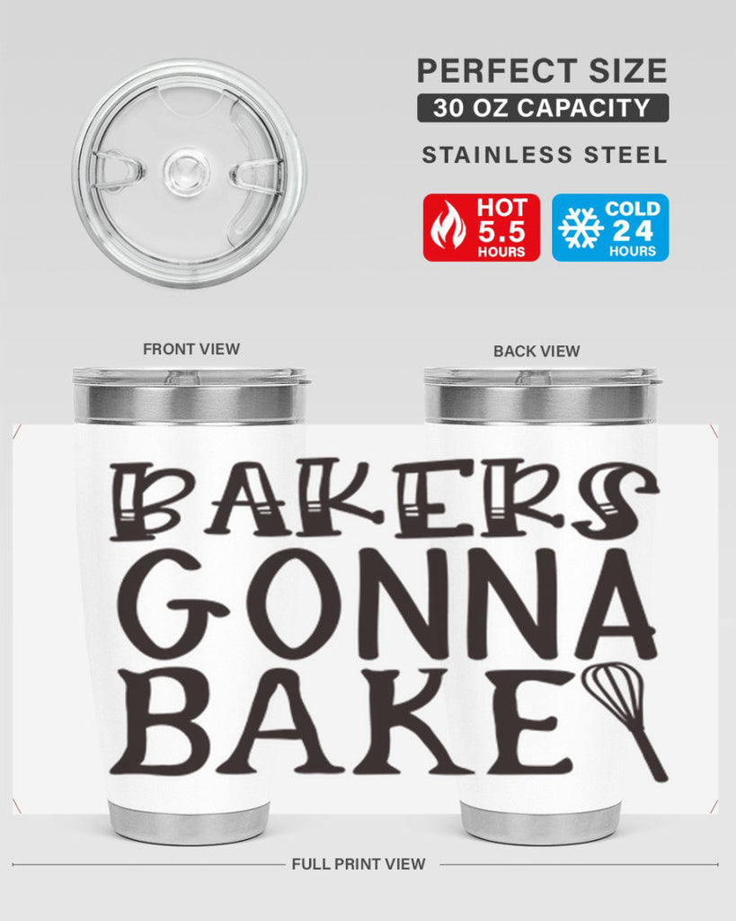 bakers gonna bake 57#- kitchen- Tumbler